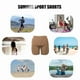 thumbnail image 4 of Swim Men Fitness Shorts de Secado Rápido Gimnasia Paltaciones de Verano Sports Sports Running Sorth Pants Con Bolsillos, 4 of 7