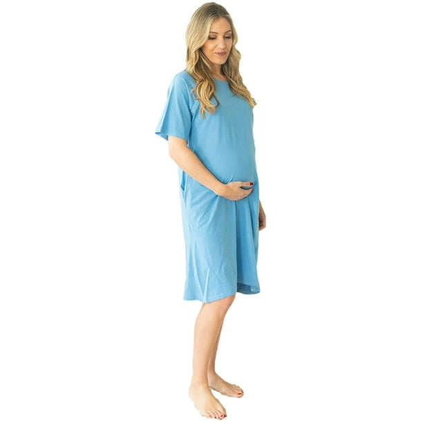 Baby Be Mine Delivery/Labor/Nursing Nightgown Women's Maternity