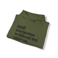 thumbnail image 4 of Hysterectomy Surgery Recovery Uterus Hoodie, Gifts, Hooded Sweatshirt, 4 of 4