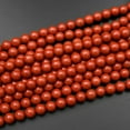 thumbnail image 2 of K-KED AAA Natural Red Jasper 4mm 6mm 8mm 10mm Round Beads Red Jasper Strand 15"-4 mm, 2 of 6