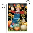 thumbnail image 2 of Briarwood Lane Friendly Scarecrow Autumn Garden Flag, 2 of 4