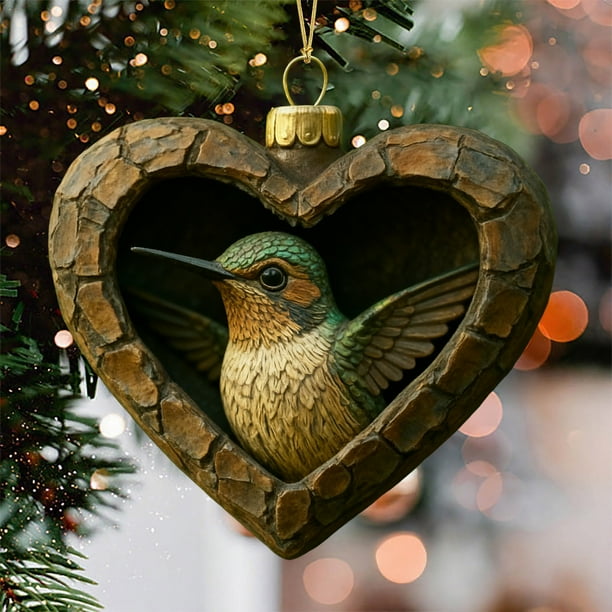 Estampado de Animales Navideños Acrílicos Colgantes, Regalo de Navidad para Familiares y Compañeros, Decoración para Árbol de Navidad.