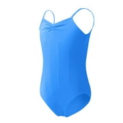 Kids Camisole Dance Leotards for Girls Backless Dance Leotards