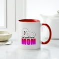 thumbnail image 6 of CafePress - Bichon Frise Mom Mug - 11 oz Ceramic Mug - Novelty Coffee Tea Cup, 6 of 6