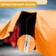 thumbnail image 4 of Funda para coche Unique Bargains Impermeable para Todo Clima Protección Exterior Completa Anti-UV Sol Lluvia para Subaru Crosstrek 210D-PU Naranja con Franjas Reflectantes, 4 of 4