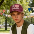 thumbnail image 6 of Men'S Hats Classic Embroidered Anniversary Baseball Cap Adjustable Snapback Hat for Men and Women, 6 of 7