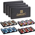 thumbnail image 1 of Lancer Dx Plastic Playing Cards Set Of 12 - Bridge Size, Multicolor Cards Packed In Three Piece Pvc Containers, Cards For All Ages Used For Card Games, Poker & Rummy | Use For Party Playing Cards, 1 of 5