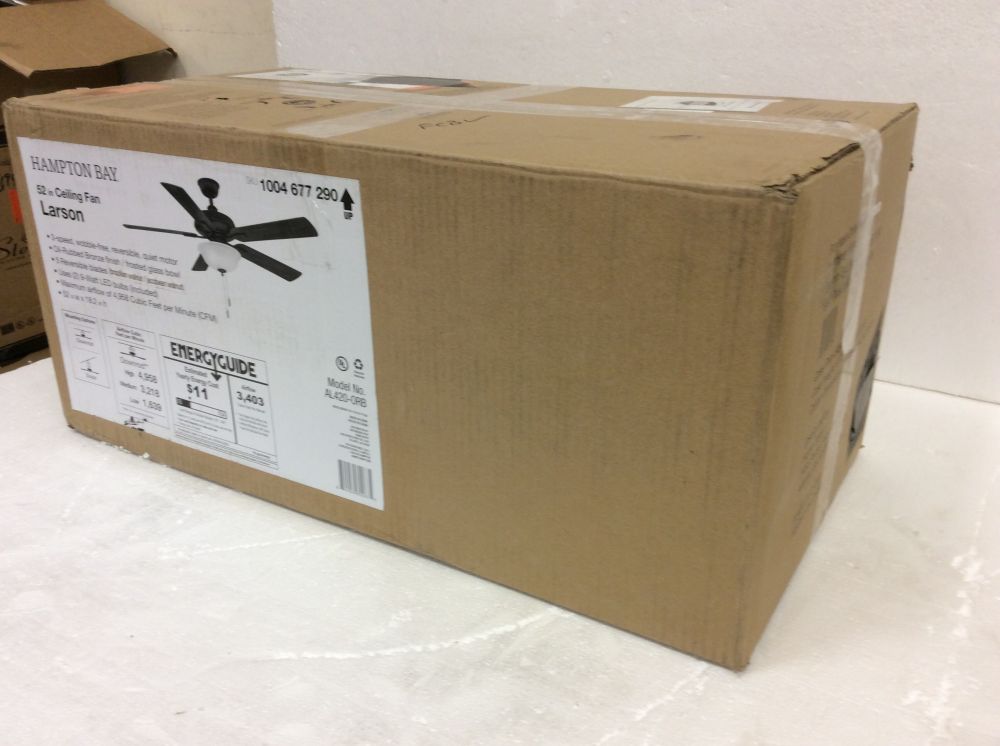 LED Oil Rubbed Bronze Ceiling Fan 