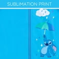 thumbnail image 5 of Disney Lilo & Stitch Little Girls' Hooded Rainwear Jacket with Water-Resistant Shell Light Blue Stitch Umbrella, 5 of 14