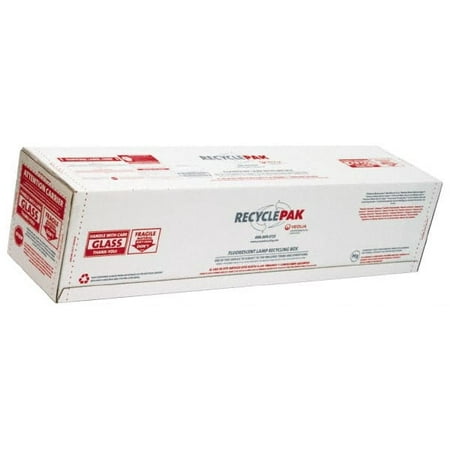 

Recyclepak 48 Long x 12 Wide x 12 Deep Lamp Recycling Box 68 Piece T12 or 146 Piece T8 Capacity 4 Ft. Large Box