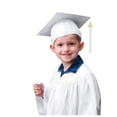 thumbnail image 5 of Girls Kindergarten Graduation Cap and Gown with 2026 Tassel White Gown with 2026 Tassel Graduation Celebration Dress Outfit 6-8 Years, 5 of 8