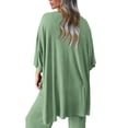 thumbnail image 2 of Conjunto de Chándal PRETTYGARDEN de Dos Piezas para Mujer Verde Frijol Talla L, 2 of 8