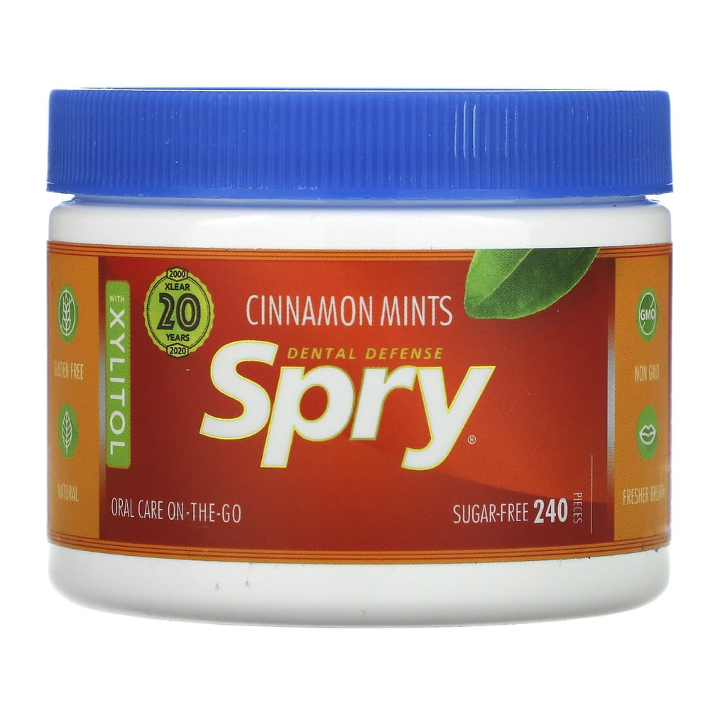 Spry AllNatural Mints Cinnamon