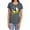 Charcoal, variant on DC Flash The Flash Women's T Shirt, Hot Pink, Small