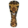 thumbnail image 2 of Yuyamidu Giraffe Golf Head Covers Cute Golf Club Head Cover for Driver Fairway Wood Hybrid Men Women, Waterproof Leather, 2 of 8