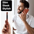 thumbnail image 5 of Allytech Wallet Case for iPhone 7 / 8 / SE 2022 & 2020 - 2 Card Holder - Military Grade Drop Protection - Ultra Slim & Protective - Premium PU Leather Shockproof Phone Case for Women & Men - Brown, 5 of 7