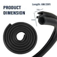 20Ft Car Door Weather AIF4 Stripping Door Seal Strip,UShaped Edge Trim