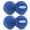 Dark Blue, variant on 4PCS Top Glides Pre-cut Walker Tennis Ball Glides - 2 Pairs (Orange)