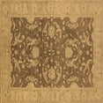thumbnail image 1 of Ahgly Company Indoor Square Oriental Brown Industrial Area Rugs, 8' Square, 1 of 4
