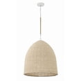 thumbnail image 6 of Crystorama Jasper 6 Light Matte White Chandelier - 20"W x 22.5"H x 20"D, 6 of 13