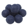 thumbnail image 3 of Fdit Fdit Laundry Washing Ball, Reusable PVC Softener Ball Prevent Tangling Stain Removal, with Fabric Softener Drying Promoter, for Washing Machine 8pcs B B, 3 of 7