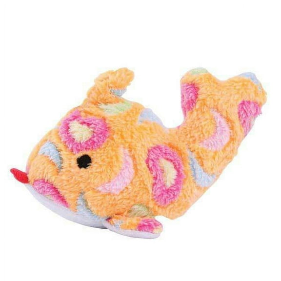 Sea Charmers Dog Toys Ocean Creature Squeak Toy Seahorse Fish Stingray Sets Too (Peach Fish)