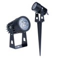 thumbnail image 2 of Lámpara LED para césped, resistente al agua IP65, 1 W, 3 W, 220 V, 110 V, 12 V, 24 V, para decoración de jardines, casas de campo, paisajes al aire libre, focos para caminos, 2 of 5