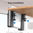 thumbnail image 4 of Ruiboury Adjustable Sid Laptop Stand, Mounted Desktop Laptop Desktop Drilling Suitable for Computers, , And Documents., 4 of 6