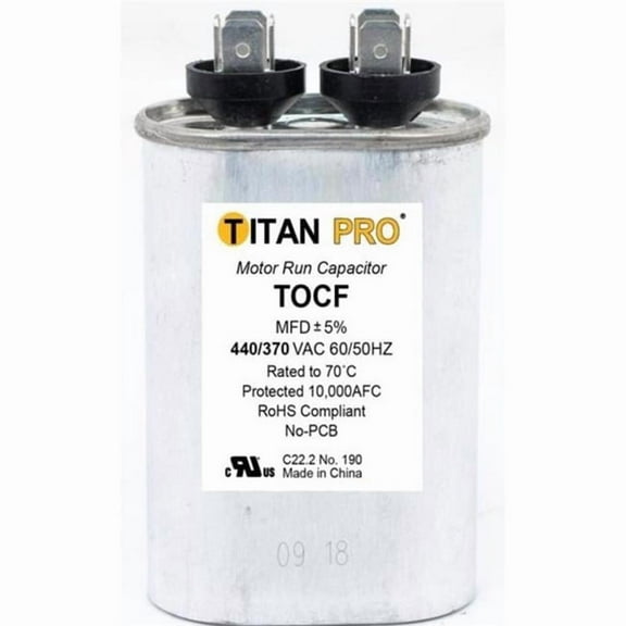 Titan Pro 2 MFD 440 V Oval Run Capacitor