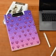 thumbnail image 5 of FORMRS A4 Clipboard Folder with Pen Holder Horizontal Foldable School Office Binder, Pixel Love, 5 of 9