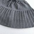 thumbnail image 5 of Summer Saving! Ashirexll Summer Skirts, Midi Skirt, Girl's Solid Color Knitted Pleated Skirt Flounce Retro Skirt, 5 of 6