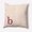 Cranberry, variant on Simply Daisy 18" x 18" Modern Monogram Indoor/Outdoor Polyester Throw Pillow, Cranberry