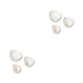 thumbnail image 4 of Naiovety Platos de frutos secos de 3 piezas, semillas de plástico, aperitivos para ensaladas, platos de dulces, bandejas reutilizables, cuencos Type2 NO2, 4 of 6
