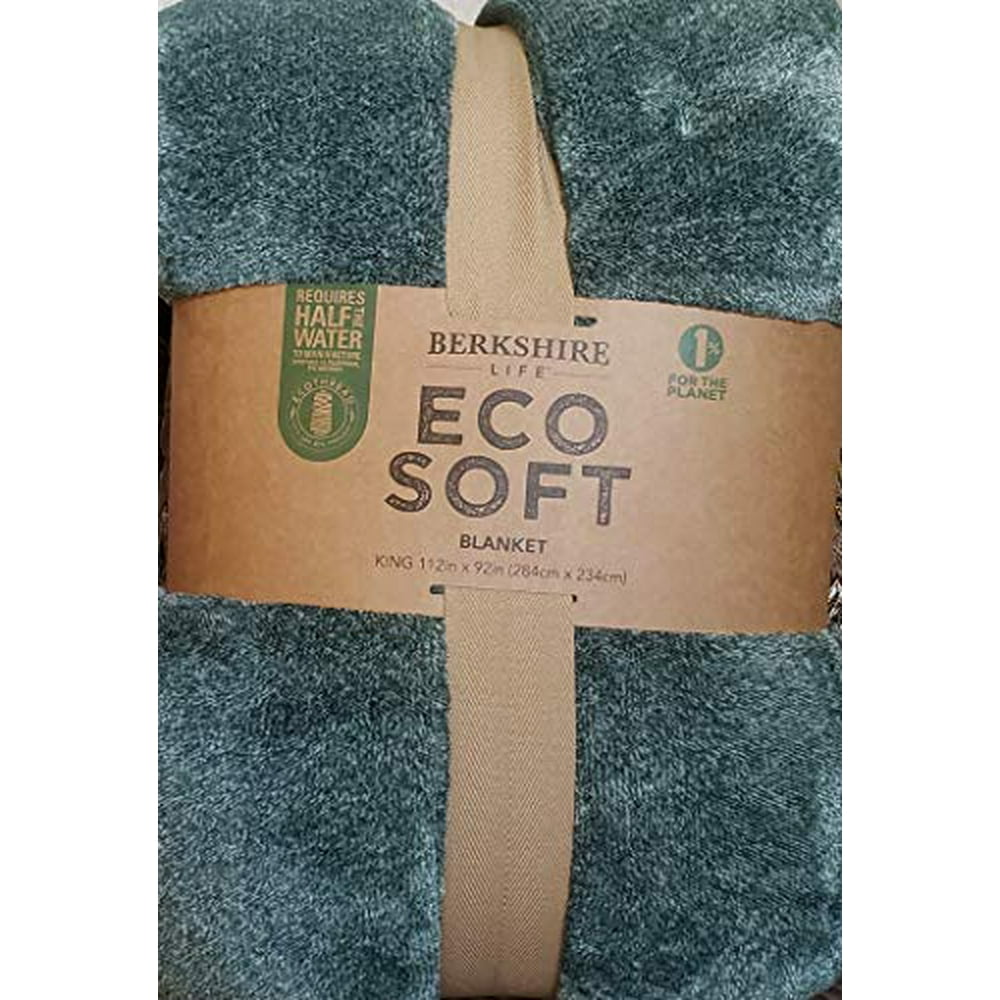 Berkshire Eco Soft Blanket King (Sage Green)