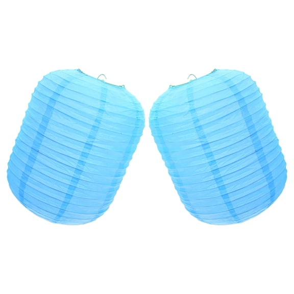 HEMOTON FRCOLOR Oval Paper Lantern Elegant Decoration Japanese Style Outdoor Accessory For Weddings Parties And Home Decor