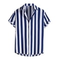 thumbnail image 1 of Camisas de Manga Larga para Hombres Moda Casual Impresión Cuello de Vuelta Blusa Transpirable para Diario Y de Negocios, 1 of 3