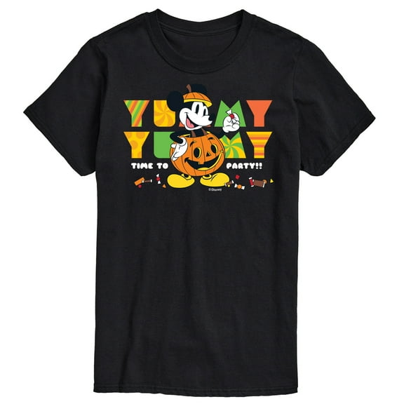 Mickey & Friends - Time To Party - Men's Short Sleeve Graphic T-Shirt