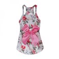 thumbnail image 1 of Été Floral Noeud Noeud Chien Robe Chihuahua Pug Princesse Robe Mariage Animal Habiller Jupe Tenues, 1 of 6