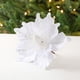thumbnail image 3 of Flores artificiales con purpurina para Navidad, adornos para árboles de Navidad, flores falsas, adornos para fiestas de Navidad, decoración de Año Nuevo, 3 of 5