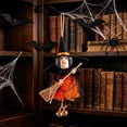 thumbnail image 2 of Halloween Decoration Witch Hanging Ornaments for Small Tree, Cute Holiday Party Indoor Home Decor, 2 of 6