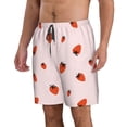 thumbnail image 2 of Pofeuu Strawberry Prin Men's Swim Trunks Quick Dry Bathing Suit Swimming Board Shorts Mesh Lining Beach Swimwear-XX-Large, 2 of 6