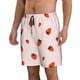 thumbnail image 2 of Fotbe Strawberry Trajes de Baño Estampados para Hombre, Shorts de Verano de Secado Rápido, Ropa de Playa, Bañadores-Small, 2 of 6