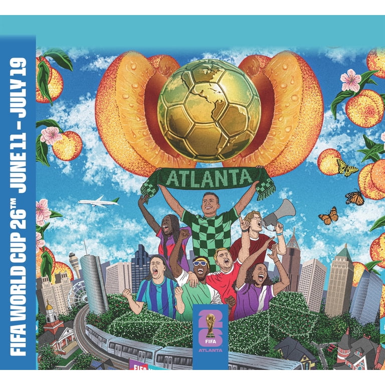 Official FIFA World Cup 26 Drib Insulated Water Bottle – Atlanta