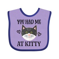 Inktastic Kitty Cat Baby Gift Girls Baby Bib