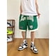 thumbnail image 2 of Pantalones cortos de baloncesto americanos, pantalones deportivos de entrenamiento finos de verano para hombre, pantalones holgados bordados de hip-hop callejero, 2 of 5