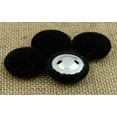 thumbnail image 4 of 12 Pcs Boutons de Tissu Velours Couture 2 Trous Solides pour Scrapbooking, 4 of 5