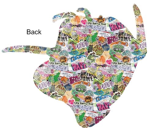 Anagram TMNT 4th Birthday Party Supplies Mayhem Ninja Power Foil Balloon Bouquet Decorations