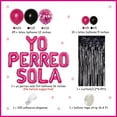 thumbnail image 6 of Bad Bunny Party Decorations Yo Perro Sola Balloon Banner Hot Pink and Black - Balloon Garland Arch Kit with Curtain for Graduation Birthday Anniversary Party Decorations, 6 of 6
