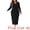 Black, variant on DARING DIVA Plus Size V Neck Ribbed Knit Button Down Bodycon Dress 1X Apricot