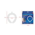 thumbnail image 3 of Tube de Refroidissement pour le Cou / Écharpes de Refroidissement Portables pour la Chaleur Estivale et Pack Froid Mains Libres / Refroidisseur de Cou Réutilisable (Bleu), 3 of 4